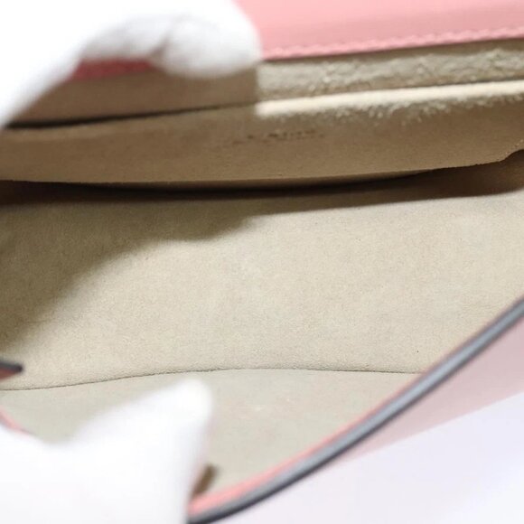 Chloe Nile Hand Bag Leather 2way Pink Gold Auth 113735V - Picture 2 of 14